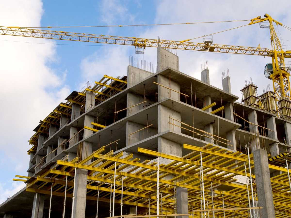 Proyecto de construcción con varilla